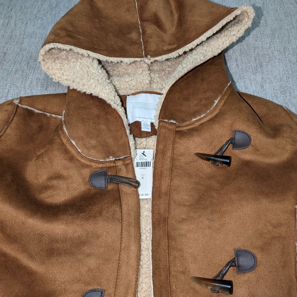 Anthropologie Ett:Twa Cedar Jacket Size 6 - Picture 3 of 4